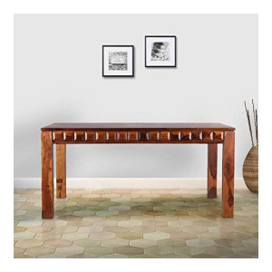 HomeTown Woodrow Solid Wood Six Seater Dining Table at ₹23186 | Amazon Deal HomeTown Woodrow Solid Wood Six Seater Dining Table at ₹23186 | Amazon Deal