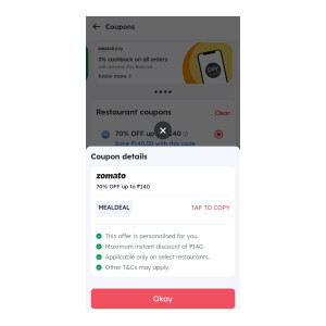 Zomato Loot: Flat 70% Off on Food Orders at ₹60 | Zomato Deal Zomato Loot: Flat 70% Off on Food Orders at ₹60 | Zomato Deal
