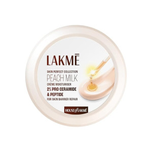Lakmé Peach Milk Creme Moisturizer with 2% Pro-Ceramide & Peptides at ₹261 | Amazon Deal Lakmé Peach Milk Creme Moisturizer with 2% Pro-Ceramide & Peptides at ₹261 | Amazon Deal