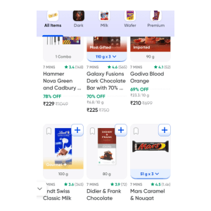 Chocolates at ₹75 | Instamart Deal Chocolates at ₹75 | Instamart Deal