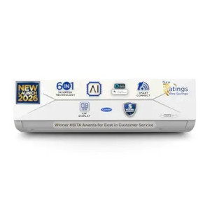 Carrier 1.5 Ton 3 Star Wi-Fi Smart Flexicool Inverter Split AC at ₹30490 | Amazon Deal Carrier 1.5 Ton 3 Star Wi-Fi Smart Flexicool Inverter Split AC at ₹30490 | Amazon Deal