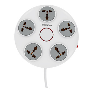 Crompton Power C 5 Socket Extension Board at ₹299 | Flipkart Deal Crompton Power C 5 Socket Extension Board at ₹299 | Flipkart Deal