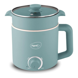 Pigeon By Stovekraft Swift Plus Multi-Cook Kettle 1.5L with Steamer, Egg Rack at ₹1169 | Amazon Deal Pigeon By Stovekraft Swift Plus Multi-Cook Kettle 1.5L with Steamer, Egg Rack at ₹1169 | Amazon Deal