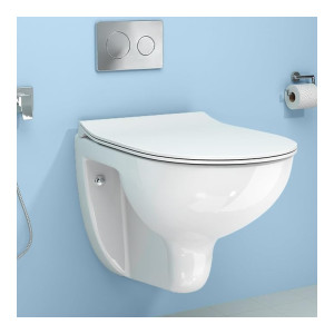 WASSMIST Western Commode Toilet with P-Trap Outlet and SoftClose Seat at ₹2150 | Amazon Deal WASSMIST Western Commode Toilet with P-Trap Outlet and SoftClose Seat at ₹2150 | Amazon Deal
