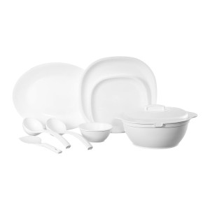 Signoraware Plastic Square Dinner Set, 31-Pieces at ₹1169 | Amazon Deal Signoraware Plastic Square Dinner Set, 31-Pieces at ₹1169 | Amazon Deal