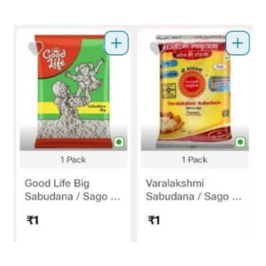 Sabudana at ₹1 | Jiomart Deal Sabudana at ₹1 | Jiomart Deal