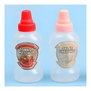 MaruHub Mini Ketchup & Salad Dressing Squeeze Bottles at ₹167 | Amazon Deal MaruHub Mini Ketchup & Salad Dressing Squeeze Bottles at ₹167 | Amazon Deal