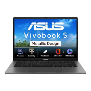 ASUS Vivobook S14 Intel Core Ultra 7, 16GB/512GB SSD Laptop at ₹82990 | Amazon Deal ASUS Vivobook S14 Intel Core Ultra 7, 16GB/512GB SSD Laptop at ₹82990 | Amazon Deal
