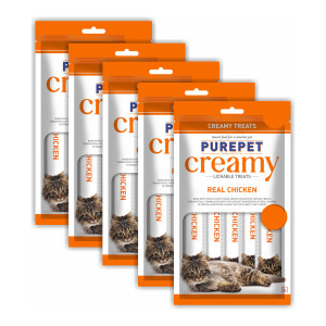 purepet Creamy Lickable Treat Chicken Cat Treat at ₹68 | Flipkart Deal purepet Creamy Lickable Treat Chicken Cat Treat at ₹68 | Flipkart Deal