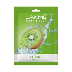 Lakme Blush & Glow Kiwi Sheet Mask at ₹40 | Amazon Deal Lakme Blush & Glow Kiwi Sheet Mask at ₹40 | Amazon Deal