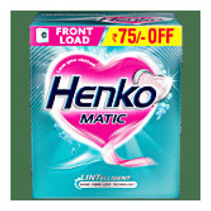 Henko Matic Front Load Detergent, 2 kg at ₹238 | BigBasket Deal Henko Matic Front Load Detergent, 2 kg at ₹238 | BigBasket Deal