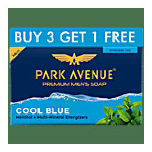 Park Avenue Fragrant Soap Cool Blue 125g (Buy 3 Get 1 Free) at ₹40 | BigBasket Deal Park Avenue Fragrant Soap Cool Blue 125g (Buy 3 Get 1 Free) at ₹40 | BigBasket Deal