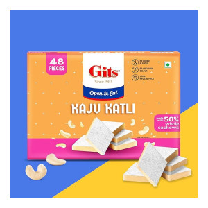 Gits Kaju Katli 500 Gm (Finest Cashews, No Added Colours) at ₹340 | Amazon Deal Gits Kaju Katli 500 Gm (Finest Cashews, No Added Colours) at ₹340 | Amazon Deal