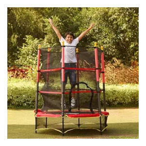 Lifelong 55-Inch Kids Trampoline with Safety Net & Padding at ₹2999 | Amazon Deal Lifelong 55-Inch Kids Trampoline with Safety Net & Padding at ₹2999 | Amazon Deal