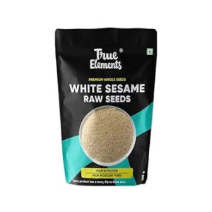 True Elements 100% Natural Raw White Sesame Seeds 150gm at ₹81 | Amazon Deal True Elements 100% Natural Raw White Sesame Seeds 150gm at ₹81 | Amazon Deal