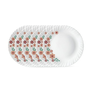 Larah by BOROSIL Ayana Opalware Plate Set (10 inch) at ₹458 | Amazon Deal Larah by BOROSIL Ayana Opalware Plate Set (10 inch) at ₹458 | Amazon Deal