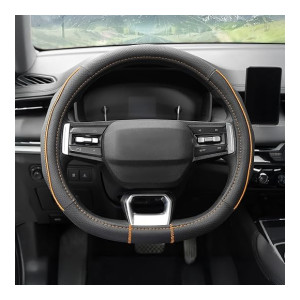 Amazon Basics Leather Steering Wheel Cover (Medium – 38 cm) at ₹273 | Amazon Deal Amazon Basics Leather Steering Wheel Cover (Medium – 38 cm) at ₹273 | Amazon Deal