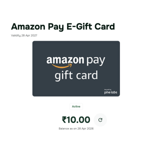 Amazon Pay Gift Cards at ₹5 | Woohoo Deal Amazon Pay Gift Cards at ₹5 | Woohoo Deal