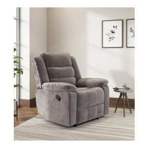 Nilkamal Sierra Velvet Fabric Manual Recliner (Brown/Grey) at ₹12037 | Amazon Deal Nilkamal Sierra Velvet Fabric Manual Recliner (Brown/Grey) at ₹12037 | Amazon Deal