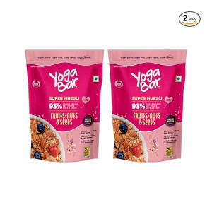 Yogabar Fruit and Nut Muesli 1kg at ₹271 | Amazon Deal Yogabar Fruit and Nut Muesli 1kg at ₹271 | Amazon Deal