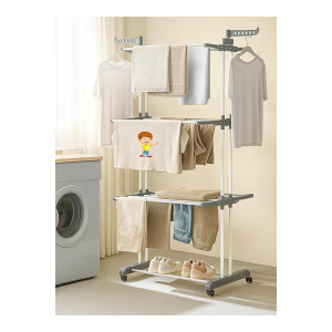 FLIPZON Premium 3 Layer Clothes Drying Stand with Wheels at ₹1010 | Amazon Deal FLIPZON Premium 3 Layer Clothes Drying Stand with Wheels at ₹1010 | Amazon Deal