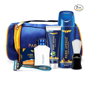 Park Avenue Good Morning Grooming Collection 7-in-1 Kit with Free Pouch at ₹293 | Amazon Deal Park Avenue Good Morning Grooming Collection 7-in-1 Kit with Free Pouch at ₹293 | Amazon Deal