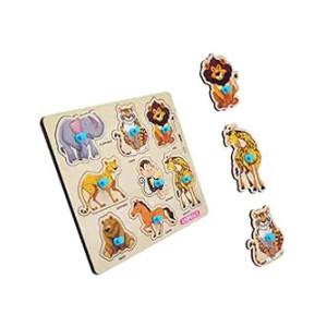 Jungle Animal Wooden Puzzle for Kids 3+ & Adults at ₹186 | Amazon Deal Jungle Animal Wooden Puzzle for Kids 3+ & Adults at ₹186 | Amazon Deal