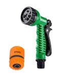 Btag 7-Pattern Garden Spray Gun Hose Nozzle with Adjustable Trigger Handle at ₹149 | Amazon Deal Btag 7-Pattern Garden Spray Gun Hose Nozzle with Adjustable Trigger Handle at ₹149 | Amazon Deal