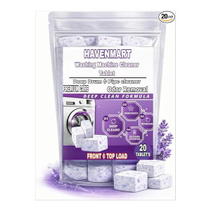 Washing Machine Cleaner Tablets (20) | Deep Cleaner | Lavender Scent at ₹149 | Amazon Deal Washing Machine Cleaner Tablets (20) | Deep Cleaner | Lavender Scent at ₹149 | Amazon Deal