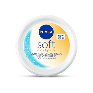 NIVEA Soft Daily UV Light Moisturising Cream with SPF-15 at ₹350 | Amazon Deal NIVEA Soft Daily UV Light Moisturising Cream with SPF-15 at ₹350 | Amazon Deal