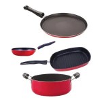 Nirlon Non Stick PFOA Free Aluminium Kitchenware Gift Set of 4 Pieces at ₹1338 | Amazon Deal Nirlon Non Stick PFOA Free Aluminium Kitchenware Gift Set of 4 Pieces at ₹1338 | Amazon Deal