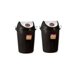 Aristo Swing Lid Dustbin 80 LTR Pack of 2 at ₹300 | Amazon Deal Aristo Swing Lid Dustbin 80 LTR Pack of 2 at ₹300 | Amazon Deal