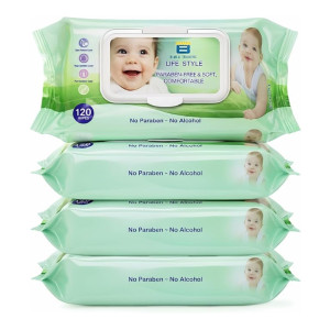 Btag Soft Natural Baby Wipes – Pack of 4 (480 wipes total) at ₹212 | Amazon Deal Btag Soft Natural Baby Wipes – Pack of 4 (480 wipes total) at ₹212 | Amazon Deal