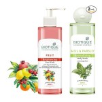 Biotique Fruit Brightening Face Wash & Basil & Parsley Body Wash Combo at ₹252 | Amazon Deal Biotique Fruit Brightening Face Wash & Basil & Parsley Body Wash Combo at ₹252 | Amazon Deal
