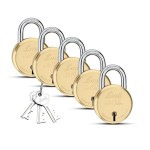Link 65mm Brass Round Padlocks 5Pcs Set at ₹714 | Amazon Deal Link 65mm Brass Round Padlocks 5Pcs Set at ₹714 | Amazon Deal