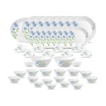 La Opala Classique Opalware Dinner Set, 53 Pcs Blue Daisy at ₹1999 | Amazon Deal La Opala Classique Opalware Dinner Set, 53 Pcs Blue Daisy at ₹1999 | Amazon Deal
