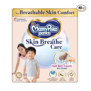 MamyPoko Pants Skin Breathe Care Baby Diapers (XL) 40 Count at ₹647 | Amazon Deal MamyPoko Pants Skin Breathe Care Baby Diapers (XL) 40 Count at ₹647 | Amazon Deal