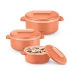 MILTON Micronova Jr. Inner Stainless Steel Casserole Set of 3 at ₹799 | Amazon Deal MILTON Micronova Jr. Inner Stainless Steel Casserole Set of 3 at ₹799 | Amazon Deal