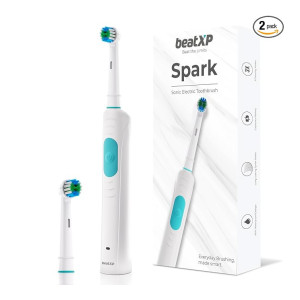 beatXP Spark Sonic Electric Toothbrush with 2 Brush Heads & Smart Modes at ₹299 | Amazon Deal beatXP Spark Sonic Electric Toothbrush with 2 Brush Heads & Smart Modes at ₹299 | Amazon Deal