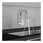Delta Wall Mount Cold Only Kitchen Faucet with 10 Year Warranty, Single Handle, 360° Swivel at ₹1190 | Amazon Deal Delta Wall Mount Cold Only Kitchen Faucet with 10 Year Warranty, Single Handle, 360° Swivel at ₹1190 | Amazon Deal