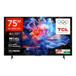 TCL 189 cm (75 inches) 4K Ultra HD Smart LED Google TV with Dolby Vision & Atmos at ₹59990 | Amazon Deal TCL 189 cm (75 inches) 4K Ultra HD Smart LED Google TV with Dolby Vision & Atmos at ₹59990 | Amazon Deal