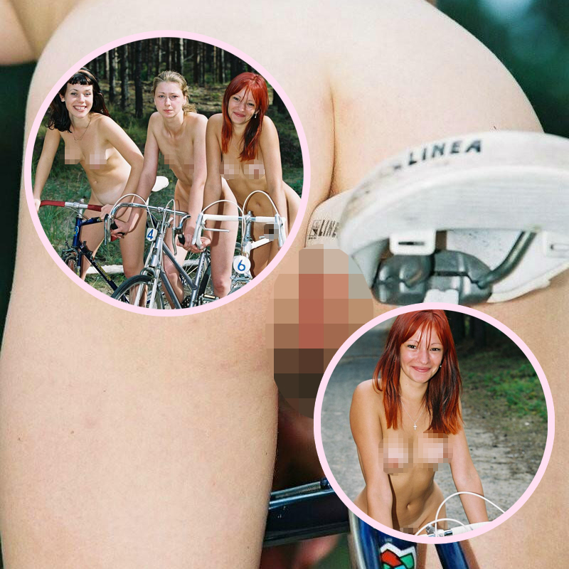 Vulis archives 105. Latvian women completely nude on bicycles in Mežaparks and at the former ACSK stadium
