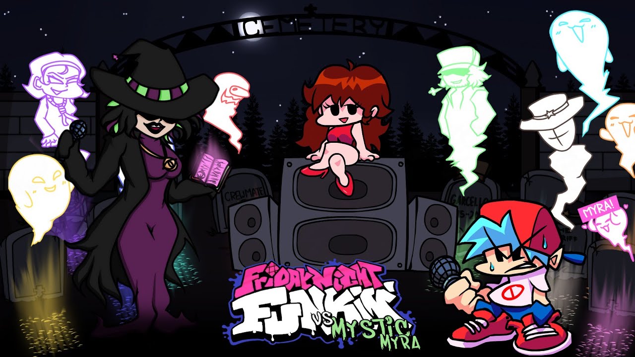 FNF VS Mystic Myra FNF VS Mystic Myra