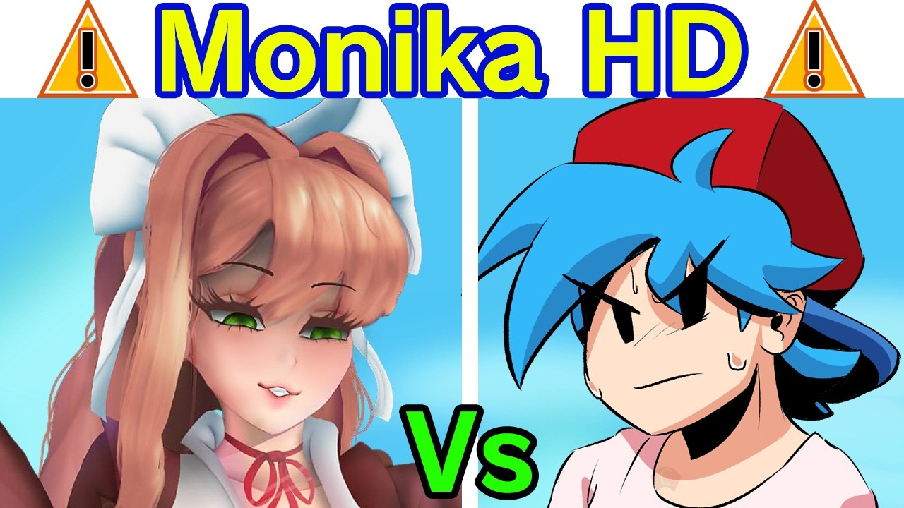 FNF VS Monika HD FNF VS Monika HD