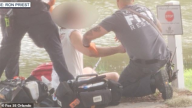 Florida man has HAND bitten off by nine-ft alligator while fishing in a golf course pond as he tried to unhook his catch only for the reptile to take a snap Florida man has HAND bitten off by nine-ft alligator while fishing in a golf course pond as he tried to unhook his catch only for the reptile to take a snap