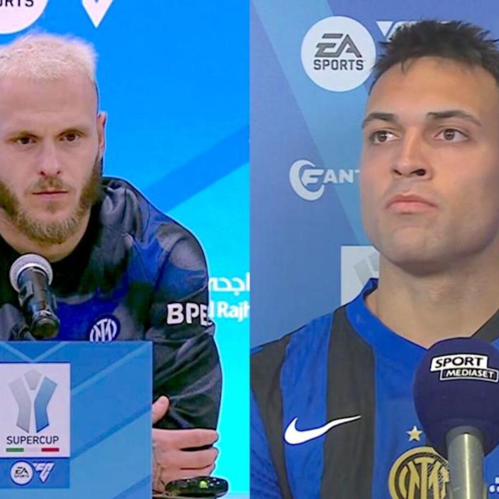 ‘We should congratulate Milan’ – Inter stars Lautaro and Dimarco react to Supercoppa heartbreak ‘We should congratulate Milan’ – Inter stars Lautaro and Dimarco react to Supercoppa heartbreak