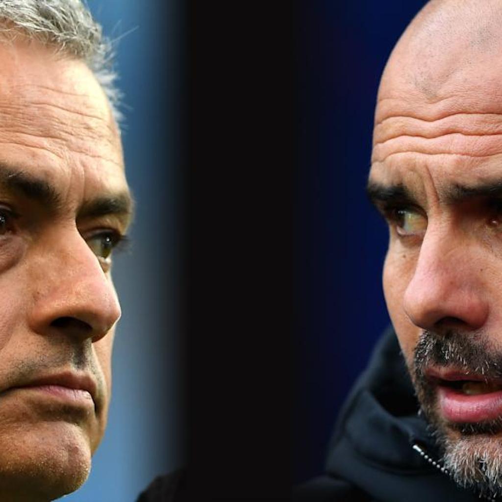 Guardiola responds after Mourinho takes goal at his six Premier League titles Guardiola responds after Mourinho takes goal at his six Premier League titles