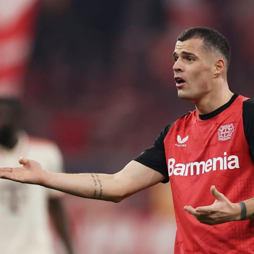 Granit Xhaka on the penalty given to Bayern Munich: Within the Premier League, he doesn’t give that.” Granit Xhaka on the penalty given to Bayern Munich: Within the Premier League, he doesn’t give that.”