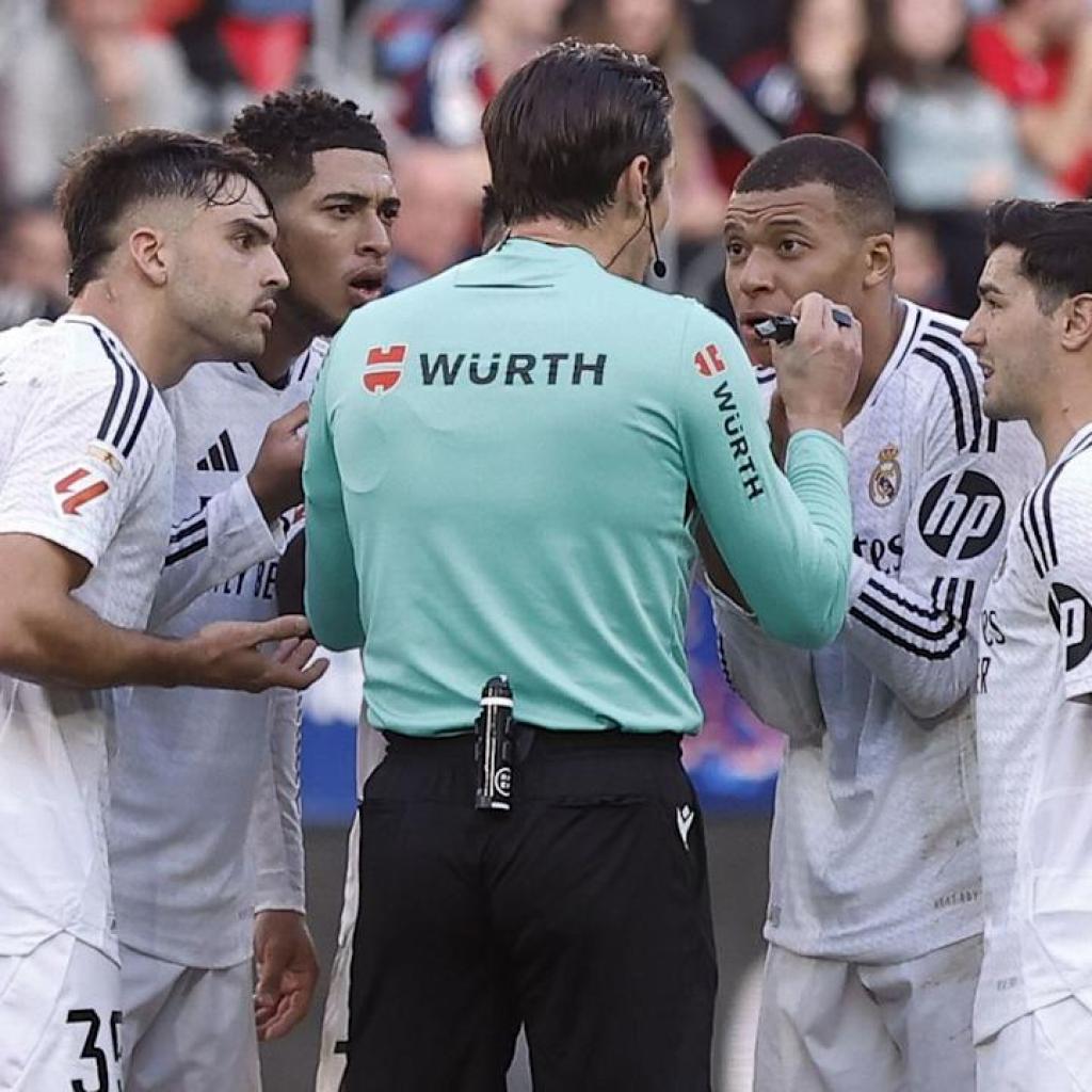 Actual Madrid squad make admission on referees to La Liga colleagues Actual Madrid squad make admission on referees to La Liga colleagues