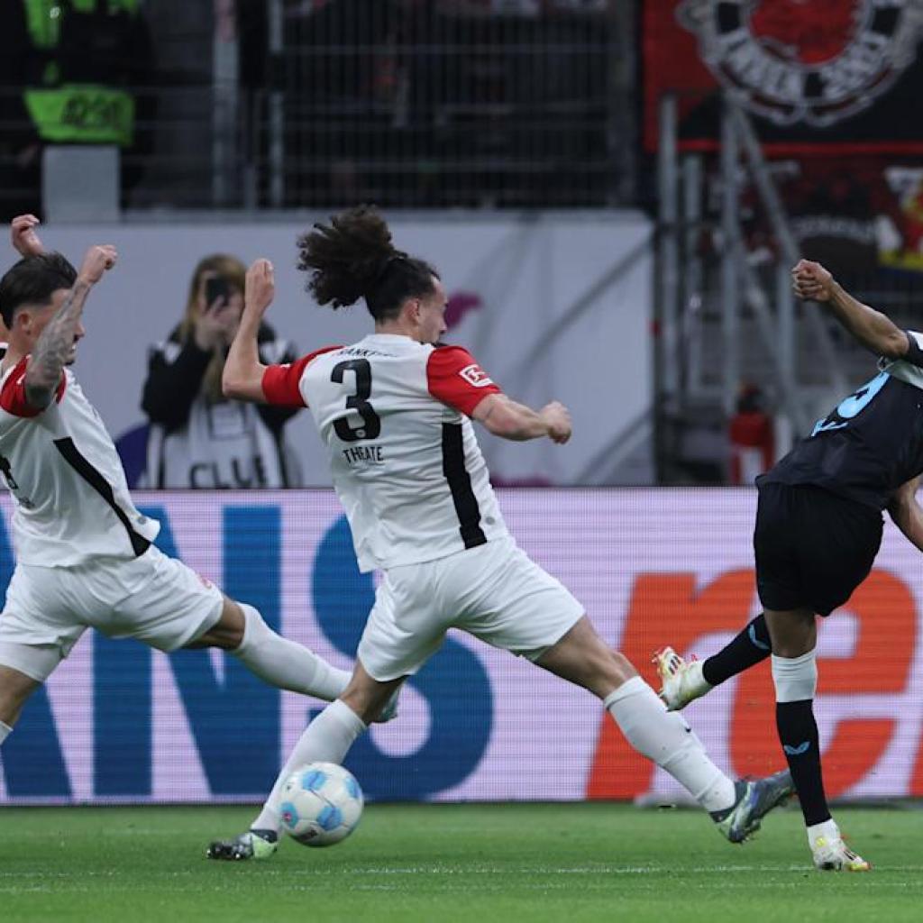 ‘Something is feasible’ – Bayer Leverkusen’s Nathan Tella on the Bundesliga title race ‘Something is feasible’ – Bayer Leverkusen’s Nathan Tella on the Bundesliga title race